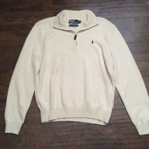 Vintage knit polo jacket